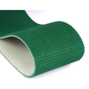 Tartım ve hamur pres ve yem işleme makineleri için çim desen kaba üst Pvc konveyör konveyör bant - Product Image 1