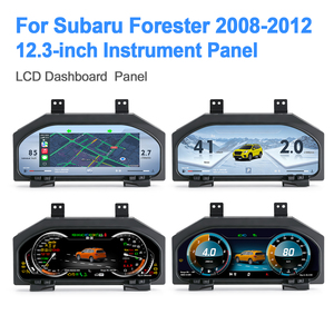 หน้าปัดดิจิตอลรถยนต์ดีไซน์ใหม่ Navihua ระบบ Linux พร้อม Carplay จอ LCD สำหรับ Subaru Forester 2008-2012 - Product Image 2
