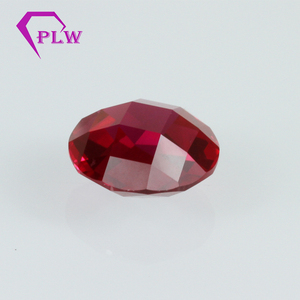 פרובנס אבני חן Loose סינטטי קורונדום חן רובי 3 #5 #8 # עגול לחתוך בודק רופף מלוטש רובי אבן - Product Image 3