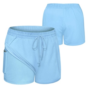 2024 femmes taille haute respirant entraînement Fitness sport Biker Shorts bout à bout Yoga Leggings bonne vente en gros approvisionnement - Product Image 3