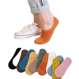 Women's Invisible Non Slip <b>Socks</b> Breathable Sweat Absorbent Low Cut Boat <b>Socks</b> Solid Color Casual Wear - Product Image 2