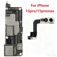 Carte mère d'origine déverrouillée pour iPhone 11 12 13 14 15 Pro Max 128 Go 256 Go avec Face ID entièrement testée pour réparation et remplacement
