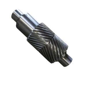 Transmisión Long Metal Spur Forjado Acero al carbono Forja Spline Eje grande - Product Image 2