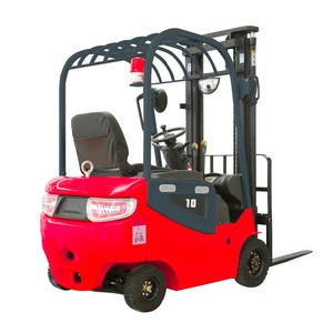Chariot élévateur à fourche de 2 tonnes à faible consommation d'énergie avec mode veille automatique pour périodes de 10 minutes inactivités, batterie au plomb-acide, pneus pleins - Product Image 4