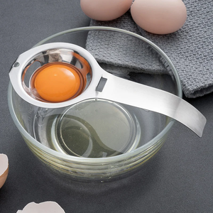 Séparateur d'œufs, filtre pour jaune et blanc d'œuf, séparateur de jaune d'œuf en acier inoxydable 304, tamis pour œufs, outils de cuisson, gadgets de cuisine - Product Image 5