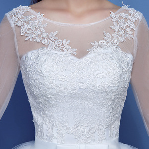 2022 elegante e gonfio <span class=keywords><strong>sposa</strong></span> <span class=keywords><strong>sposa</strong></span> <span class=keywords><strong>sposa</strong></span> <span class=keywords><strong>sposa</strong></span> a manica lunga abiti da <span class=keywords><strong>sposa</strong></span> - Product Image 4