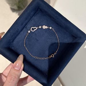 S925 Sterling Silver Inlaid Zircon Gourd <b>Bracelet</b> Dainty Lucky Charm Jewelry Gift For Women Girls Daily Casual <b>Stacking</b> Wear - Product Image 3