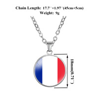 Islande Danemark Norvège Suède Finlande Serbie Croatie Roumanie Italie Espagne Portugal Royaume-Uni Pays Drapeau Collier