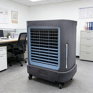 Enfriador de Aire Industrial, Enfriador de Aire Evaporativo con Refrigeración por Agua, Humidificador, Enfriador de Aire Industrial con Control Remoto, Ventilador Evaporador - Product Image 3