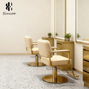 Luxury Modern Gold Stainless Steel Salon Beauty Barber <b>Trolley</b> Drawers Hairdressing Stool for Barber Shop Home Office Apartment - Product Image 3