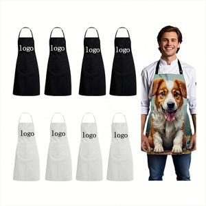 Kitchen <b>Apron</b> Waterproof All Over Full Printing Business Advertising Promotional Gift <b>Gardening</b> Polyester <b>Apron</b> Custom logo - Product Image 1