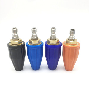 หัวฉีดเทอร์โบแรงดันสูงสำหรับเครื่องซักผ้ารถยนต์4000/5000 PSI 1/4 ''การเชื่อมต่อที่รวดเร็วและมีประสิทธิภาพทำความสะอาดสีได้ - Product Image 1