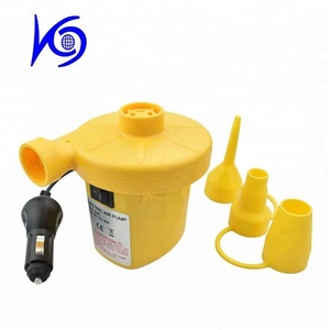מפעל מחיר נמוך מחיר חם מכירה 60w dc12v חשמלי משאבת רב פונקציה נייד עבור מיטת אוויר ספה כרית עם 3 חרירי