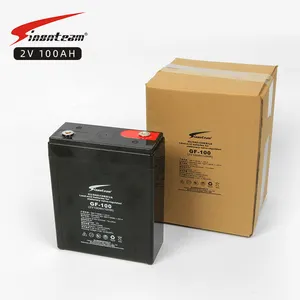 Équipement médical Cuivre Terminal de stockage batterie 2 v 100ah batterie au plomb 100ah 120ah 150ah batterie AGM 2 v