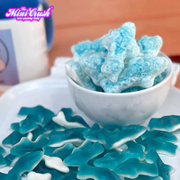 Minicrush Personnaliser En Vrac Lyophilisé Gummy Candy Boeuf Gélatine Lyophilisé Shark Jelly Candy