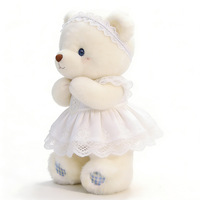 Vente en gros de jouets en peluche personnalisés de 15 cm/20 cm/25 cm, fournisseurs d'ours en peluche doux