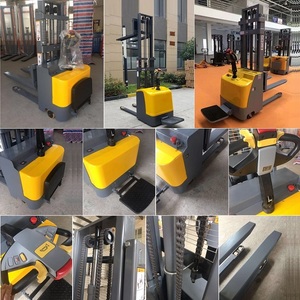 Fabricante de China, suministro de 1 tonelada, 1,5 toneladas, 2 toneladas, apilador eléctrico completo, 1,6 M, 2M, 2,5 M, 3M, apilador de paletas eléctrico de altura de elevación - Product Image 6