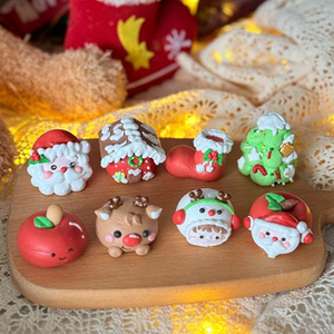 Galletas navideñas hechas a mano festivas con glaseado colorido. Aperitivos seguros <span class=keywords><strong>de</strong></span> alta calidad y grado alimenticio. - Product Image 6