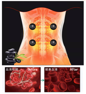 Faja Térmica de Soporte para Hombro Nuga Best Compre Cinturón Térmico de Turmalina con Terapia Magnética y Calefacción Cinturón de Masaje de PVC para Calentar la Cintura - Product Image 5