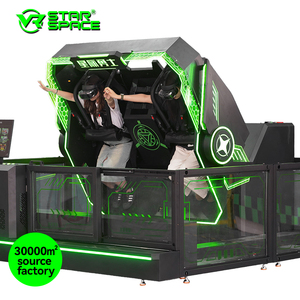 Kiếm Tiền phổ biến nhất 9D VR đôi ghế <span class=keywords><strong>360</strong></span> độ chơi game máy mô phỏng VR 720 độ trò chơi thực tế ảo chuyển động - Product Image 4