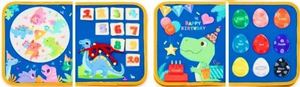Nuevo Diseño de Tablero de Actividades de Dinosaurios para Niños Pequeños, Actividades de Aprendizaje Preescolar, el Mejor Regalo para Niños, Libro de Actividades de Fieltro - Product Image 4