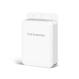 מאריך PoE עמיד למים חיצוני PoE משפר 5 יציאות 10/100/1000 Mbps Ethernet POE מאריך POE תקן IEEE802.3af/at/bt