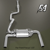 Pour la section mi-queue du système d'échappement de voiture Ford Focus pour améliorer les performances du tuyau d'échappement arrière du chat