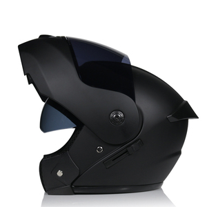Casco da Moto Elettrica con Doppia Lente in Materiale ABS per Uomo e Donna, Estivo, Integrale/Semi-Integrale, per Tutte le Stagioni, Taglie S-XL - Product Image 1