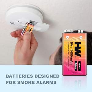 ราคาขายส่ง แบตเตอรี่ลิเธียมไอออน 9V 1400mAh แพ็ค 4 ก้อน พร้อมสายชาร์จ USB Type-C โดยตรง - Product Image 5