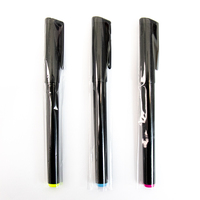 Stylo à lumière noire pour écrire des messages secrets, 3 couleurs, marqueur magique à lumière UV, encre invisible, stylo espion permanent à lumière noire