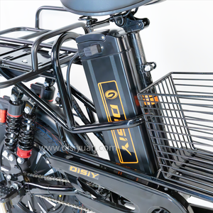 Vélo électrique à pneus larges de 16, 18 et 20 pouces, frein à disque à huile, vélo <span class=keywords><strong>Monter</strong></span>, 500w 800w, vélo électrique de haute qualité pour la livraison de nourriture - Product Image 3