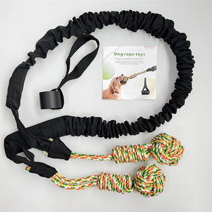 Köpek açık Bungee asılı oyuncak interaktif <span class=keywords><strong>Tether</strong></span> römorkör oyuncak köpekler için egzersiz ve yalnız Chew halat oyuncak ile oynamak - Product Image 3