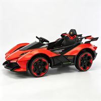 Voiture Électrique pour Enfants 12V, Voiture Électrique à Conduire pour Enfants, Moteur Électrique, Quatre Roues avec Amortisseurs, Jouet à Conduire pour Enfants de 2 à 12 Ans