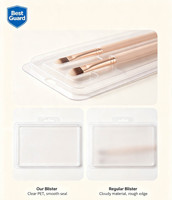 Emballage personnalisé en blister pour vernis à ongles et échantillons cosmétiques