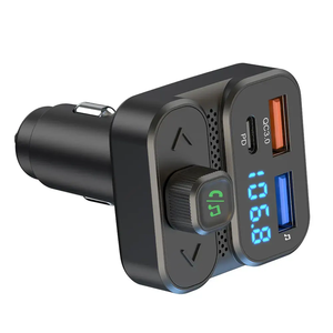 36W/QC3.0 cargador de coche USB dual rápido con <span class=keywords><strong>Bluetooth</strong></span> inalámbrico transmisor FM receptor de Radio MP3 Audio música estéreo adaptador reproductor - Product Image 5