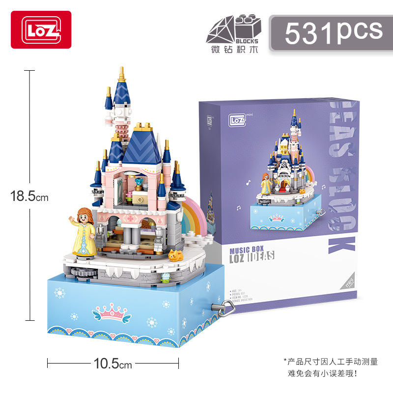 Loz1220 music box castle
