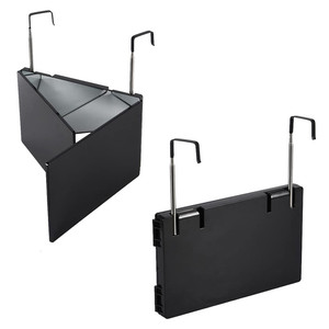 Tri-fold Makeup Mirror 3 Way Mirror Trifold 360 Degrees <strong>Hair</strong> <strong>Cutting</strong> Mirror DIY Haircut <strong>Tool</strong> to <strong>Self</strong> Cut Shave with LED Light