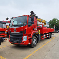 Chine xugong 6X4 14ton dongfeng camion à benne palfinger monté grue camion manipulateur sur camion