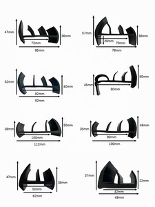 Joint de bande pièces joint de <span class=keywords><strong>porte</strong></span>/<span class=keywords><strong>rondelle</strong></span> de joint de <span class=keywords><strong>porte</strong></span> métallique en caoutchouc <span class=keywords><strong>pour</strong></span> bande d'étanchéité ignifuge de réfrigérateur - Product Image 4