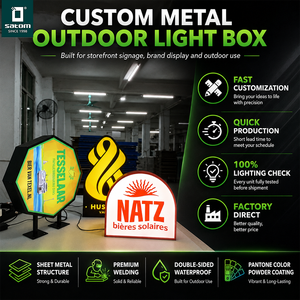 กล่องไฟ LED โลหะกันน้ำกันลมทนทาน - Product Image 6