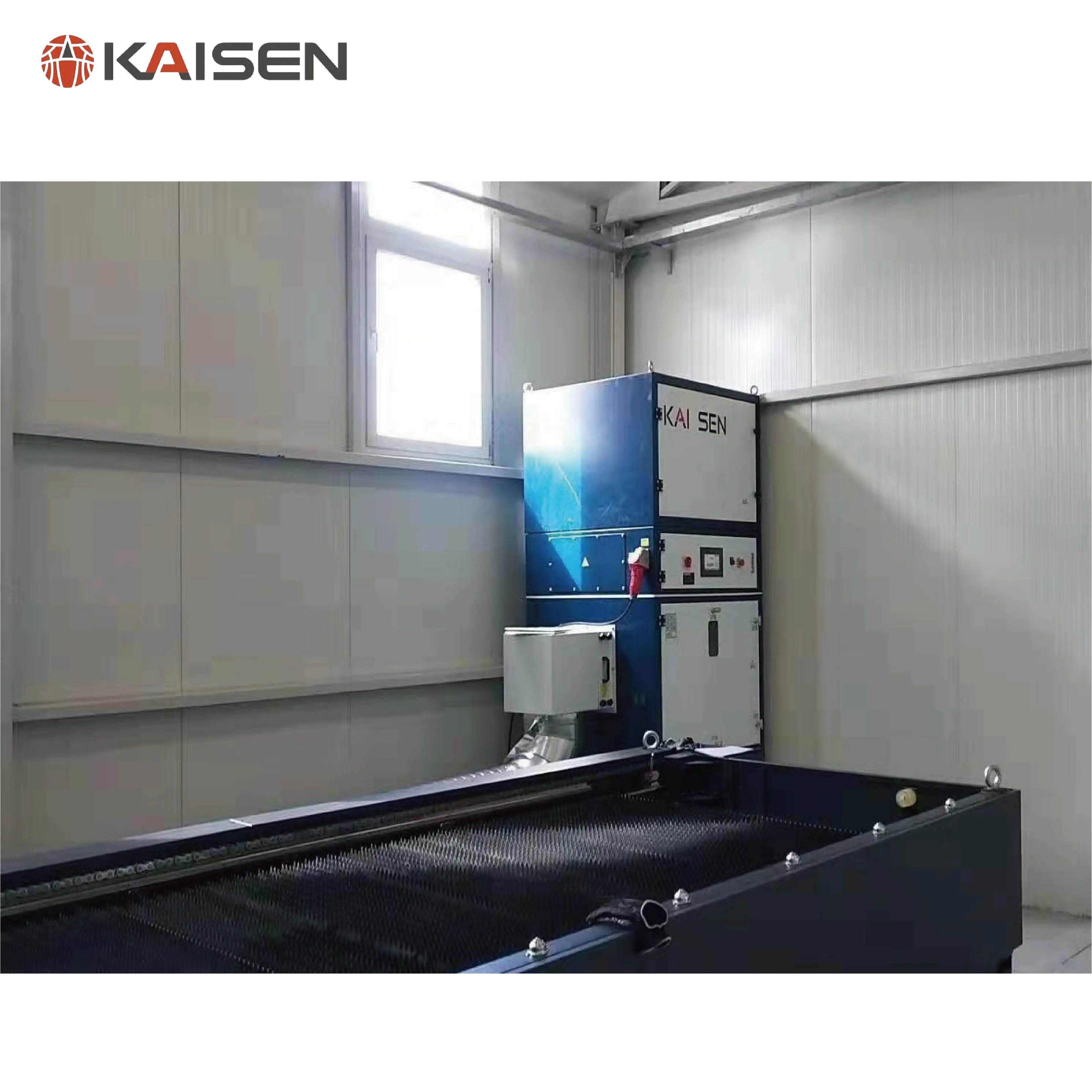 Laser Cutting Mesin Debu Extractor CNC Plasma Cutting Steel De-Lap-Fume Kolektor Debu