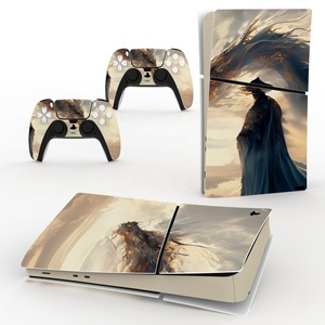 สติกเกอร์สำหรับ PS5 Slim Digital Console - พร้อมสกินตกแต่งคอนโทรลเลอร์ - Product Image 3