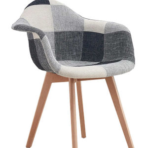 <span class=keywords><strong>Sillón</strong></span> <span class=keywords><strong>tapizado</strong></span> de tela cómoda para salón, comedor para silla de ocio, sala de estar - Product Image 2