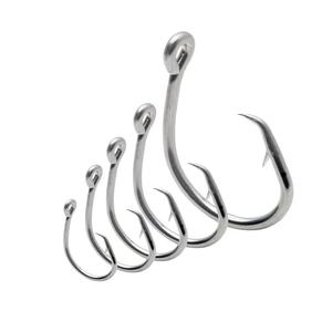 Anzuelo Circular de Acero Inoxidable para Pesca en Agua Salada, Anzuelo para Pesca de Grandes Capturas, Pesca de Atún, Tiburón y Pargo en Alta Mar - Product Image 1