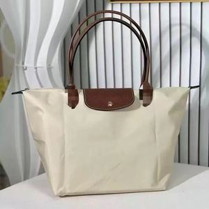 Sac à main de créateur Longxiang avec logo original, grande capacité, en nylon imperméable, style dumpling, sac bandoulière pour femme, idéal pour l'été et les trajets quotidiens - Product Image 4