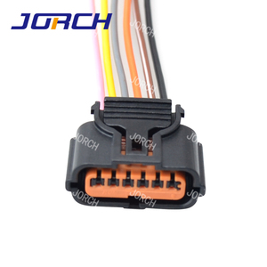 6-Pin Weiblicher Auto-PDC-Stecker Rückfahrsensor Rückfahrradar-Stecker für Hyundai Move Line Eight Yue Lang <span class=keywords><strong>Ruina</strong></span> HP286-06021 - Product Image 2