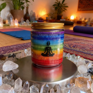 Bougie aromathérapeutique en cire de soja créative arc-en-ciel de haute qualité dans un bocal en verre pour Diwali et les bars - Product Image 3