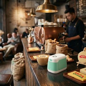 FOODPENPRO Imprimante alimentaire portable 600 DPI pour motifs latte art, logos, impression sur café, boulangerie, café - Product Image 1
