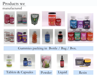 Gummies aux saveurs de pomme avec spiruline, chlorelle et probiotiques, faible teneur en sucre, 60 unités, pour l'immunité, la santé intestinale et le bien-être