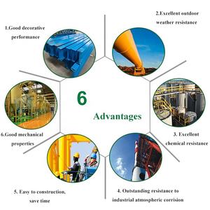 Pintura y Revestimiento de Acabado de <span class=keywords><strong>Poliuretano</strong></span> de Resina Acrílica Industrial para Exteriores, Estructura de Acero Antioxidante, Anticorrosión para Aeronaves - Product Image 3